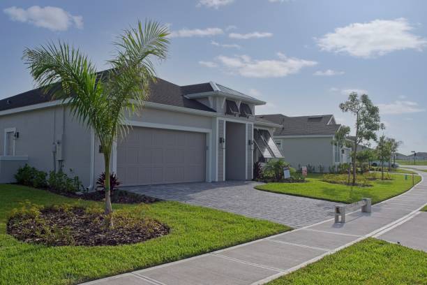Residential Paver Driveway in Springfield, OH